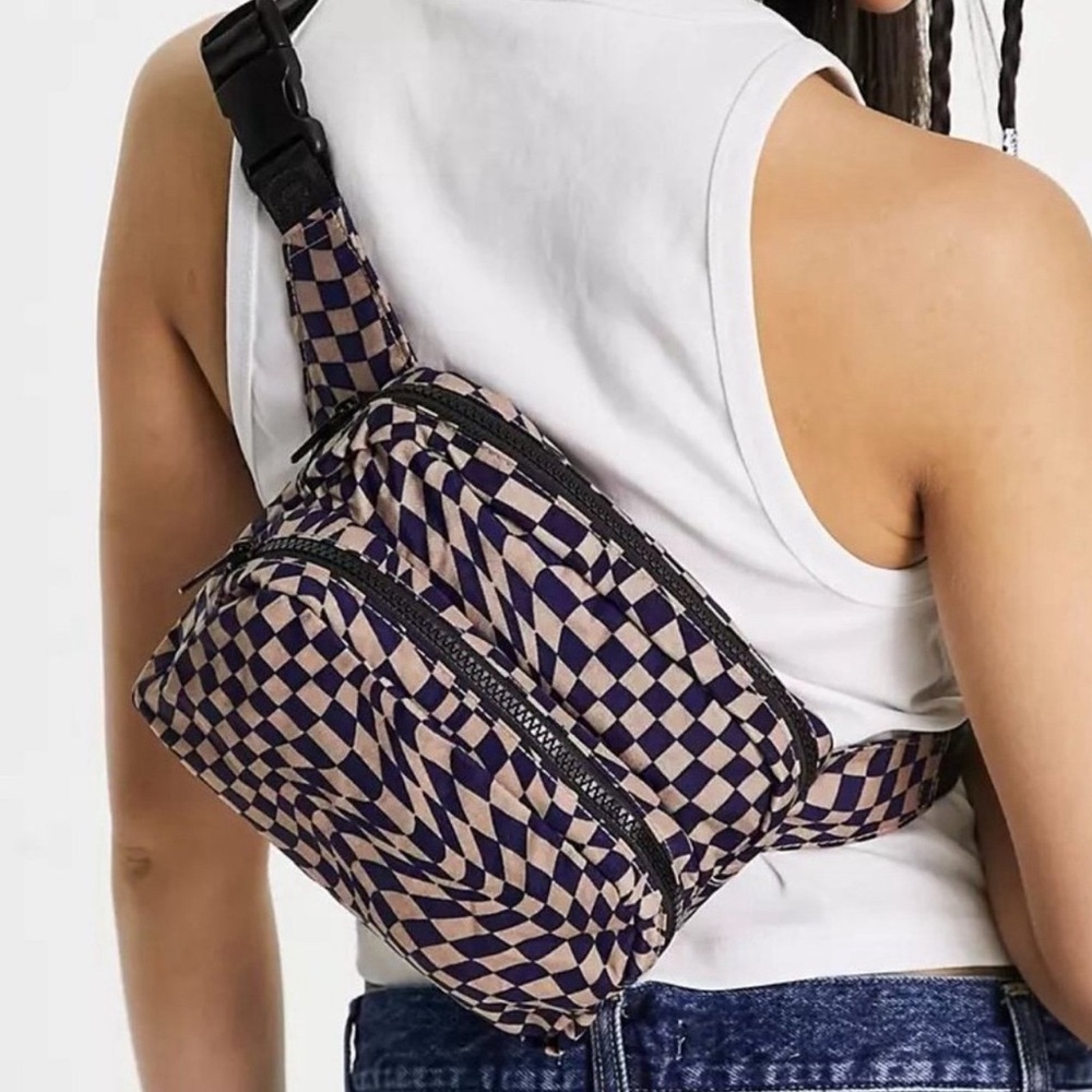 Baggu Trippy Checker Fannypack